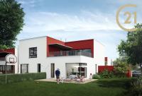 Prodej prestižního, nového bytu 3+kk 76m2 se zahrádkou 261m2 a garáží, Hostouň