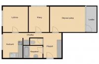 Prodej družstevního bytu 3+1 67 m2