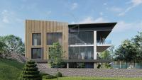 Exkluzivně - Prodej stavebního pozemku 962 m2 s povolením a projektem na 2 byt. jednotky, Mirošovice