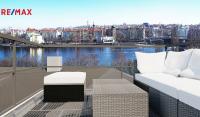 Prodej 2 bytových jednotek, vizualizace mezonetového bytu 168 m2 s panoramatickým výhledem