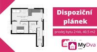Vrbovec - prodej bytu 2+kk, 62,3 m2