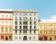 Rezidence Plzeňská 86, prodej bytu 2+kk, 53,73 m2, balkón, Praha 5 - Košíře