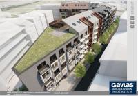 Praha 7-Holešovice, pozemek s bytovým projektem Paper Block Holešovice, HPP 12.700 m2