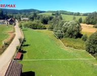 Stavební pozemek o vel. 2687 m2 na Šumavě klidné místo na okraji Zdíkova v části Zábrod