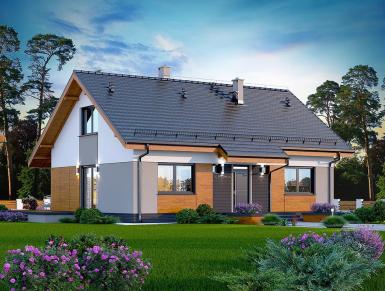 Nový RD 4+kk na pozemku 820m2 Hudlice 