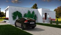 Rodinný dům FLEXIBLE 2, 3+1 s obytnou plochou 80,7 m2 k dodávce na Váš pozemek kamkoliv v ČR