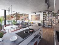 Novostavba 4+kk/T, Praha 5, Neugraf